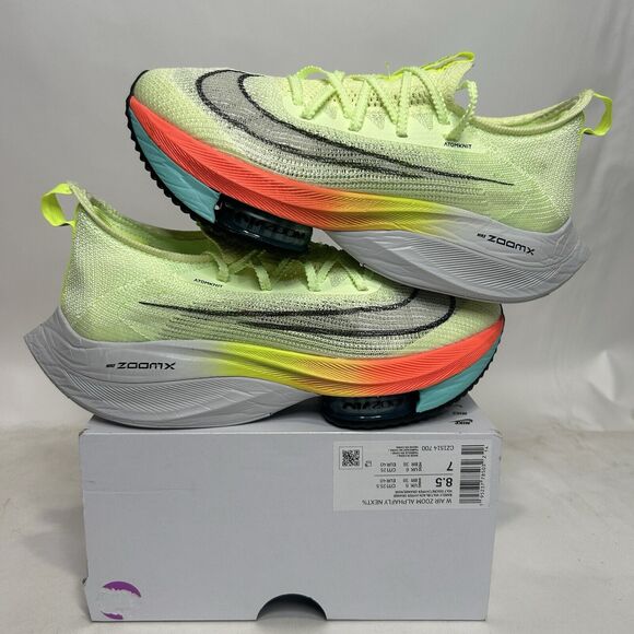 Nike Air Zoom Alphafly NEXT% “Barely Volt Orange” 2024 - Picture 1 of 11